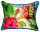 Lighthouse and Florals Extra Large Zippered Pillow 20x24