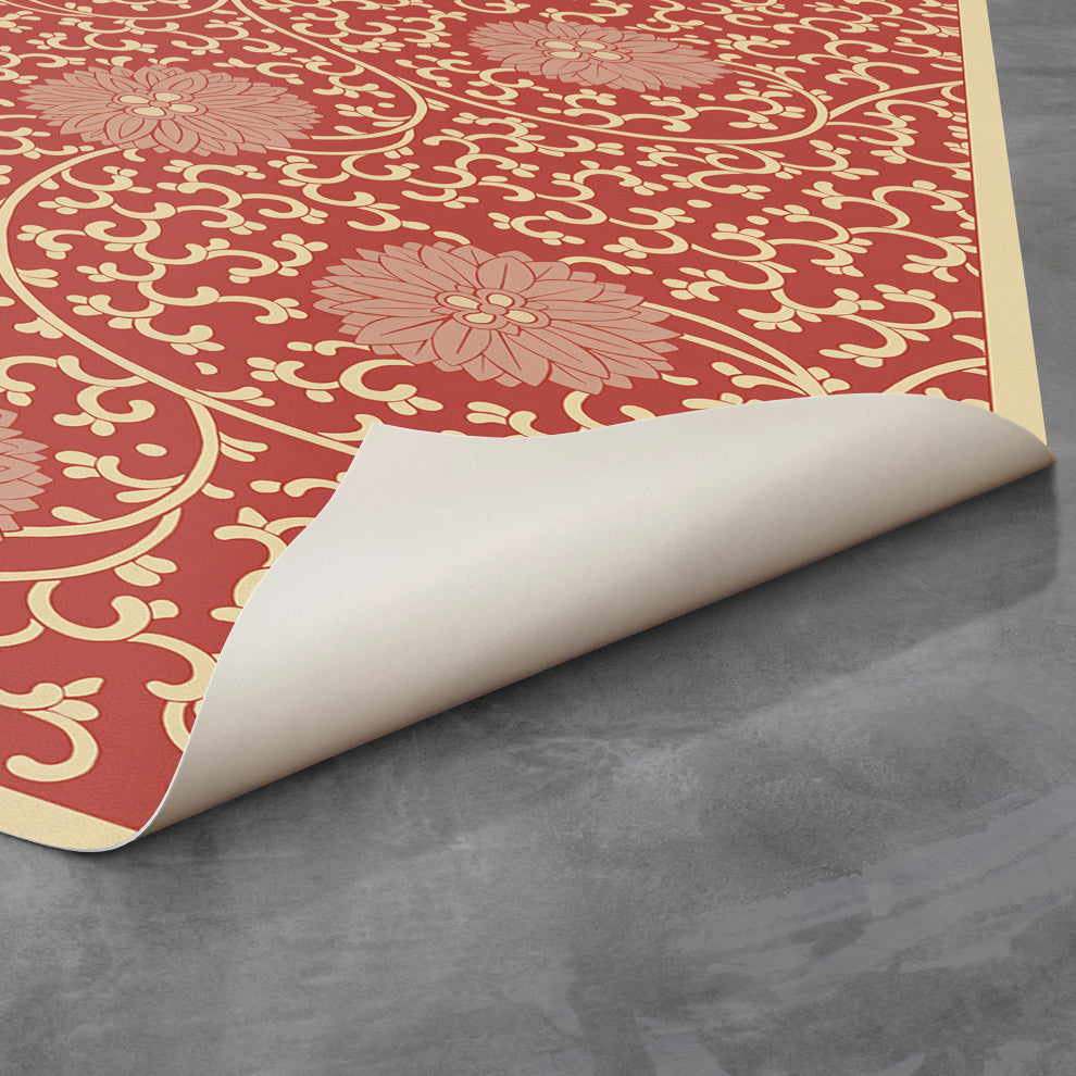 Joli Sol  Charlotte Vinyl Mat, 48x72 Rectangle
