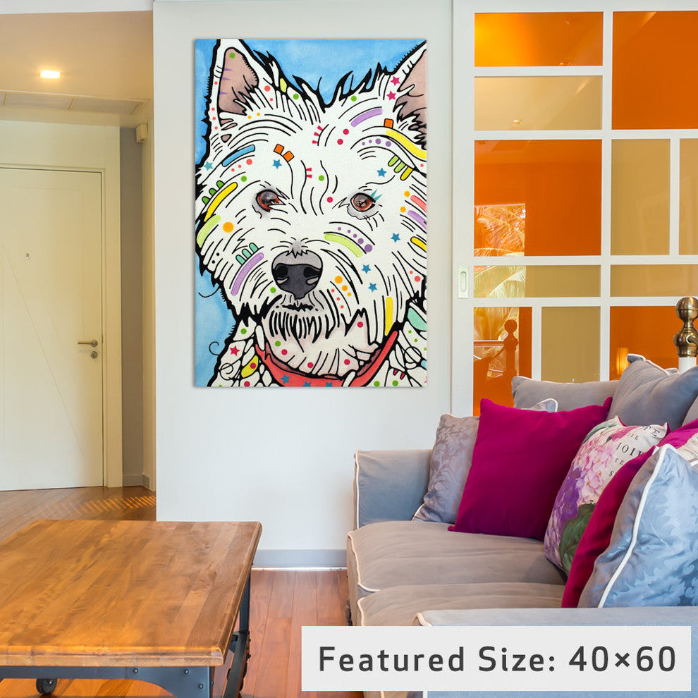 "Highland" by Dean Russo, 26x18x1.5"