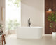 Vanity Art 67" x 32" Freestanding Soaking Stone Resin Bathtub