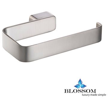 Blossom Toilet Tissue Holder, Brushed Nickel