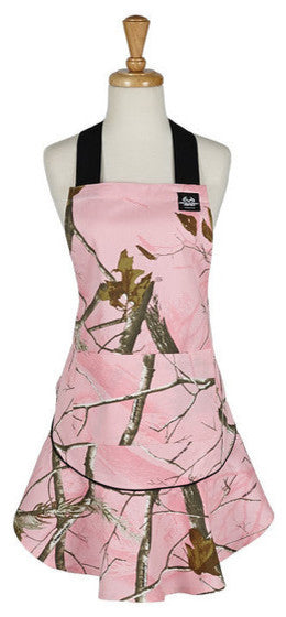 Design Imports Realtree Ruffle Apron