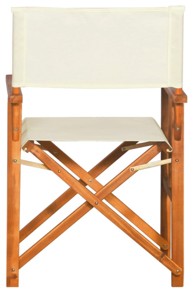 Vidaxl Director's Chair Solid Acacia Wood