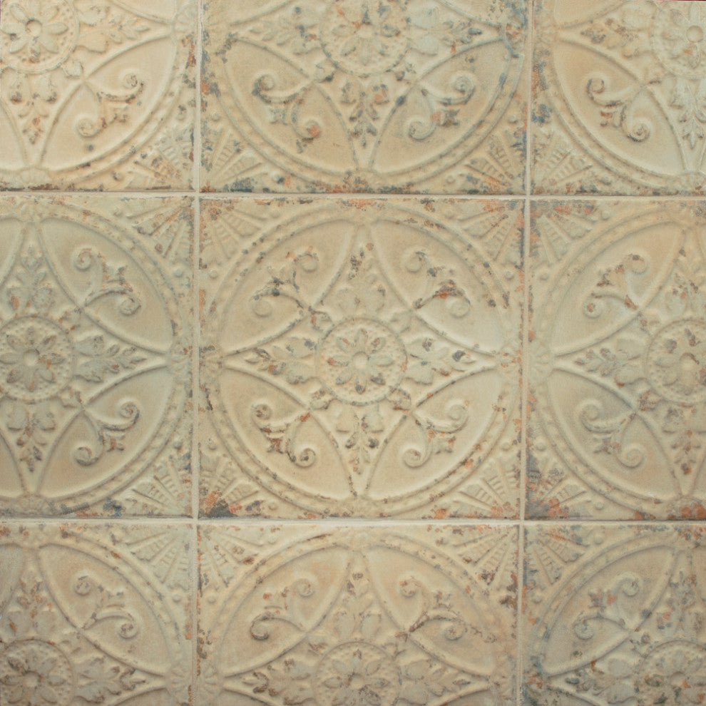 Saja Ceramic Floor and Wall Tile, Blanco, Blanco, Sample