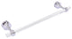 Pacific Grove 18" Shower Door Towel Bar with Dotted Accents, Polished Chrome