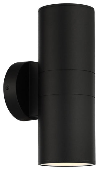 Matira Bi-Directional Outdoor LED Wall Mount, Black