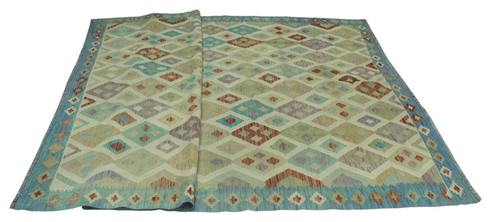 Sun Faded Kilim Cyril Ivory Runner