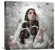 "Goddess Of Origami" Stretched Canvas Giclee by Kiyo Murakami, 22"x22"