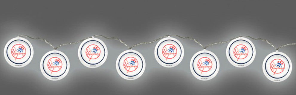 New York Yankees LED String Light Set 8.5 Feet Long