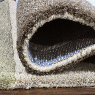 HAND TUFTED WOOL ECO-FRIENDLY AREA RUGS - Rectangle,Multicolor,Geometric
