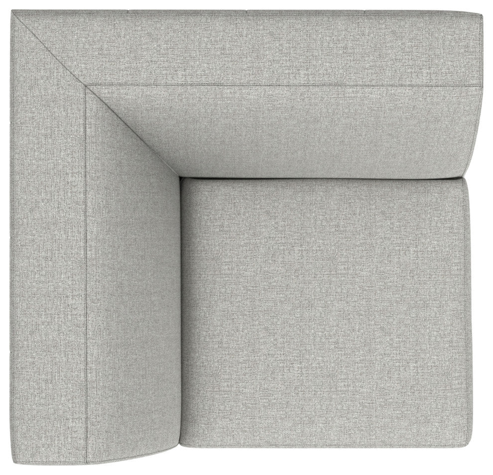 Rex Corner Sofa Module in Tightly Woven Performance Fabric