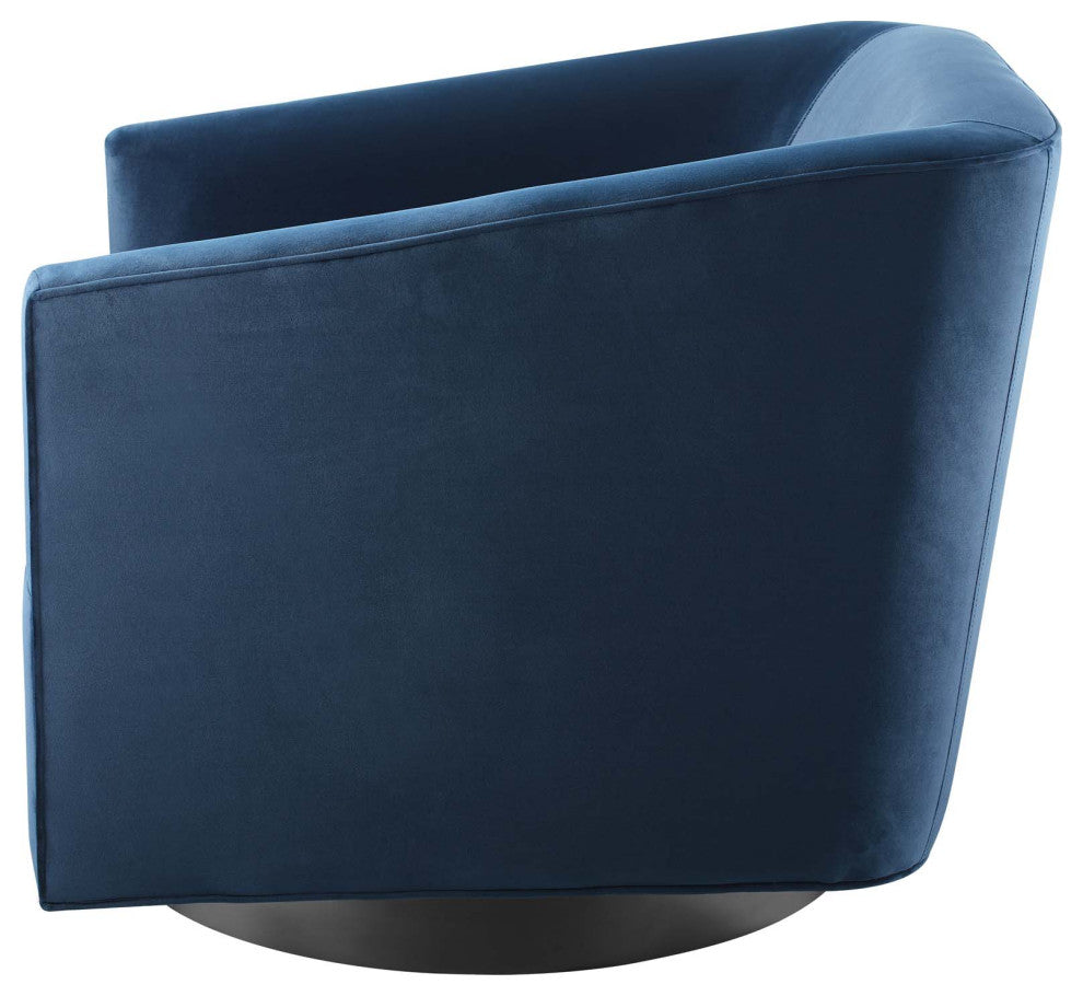 Accent Chair, Set of 2, Velvet, Dark Blue, Modern, Living Lounge Hospitality