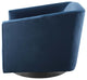 Accent Chair, Set of 2, Velvet, Dark Blue, Modern, Living Lounge Hospitality