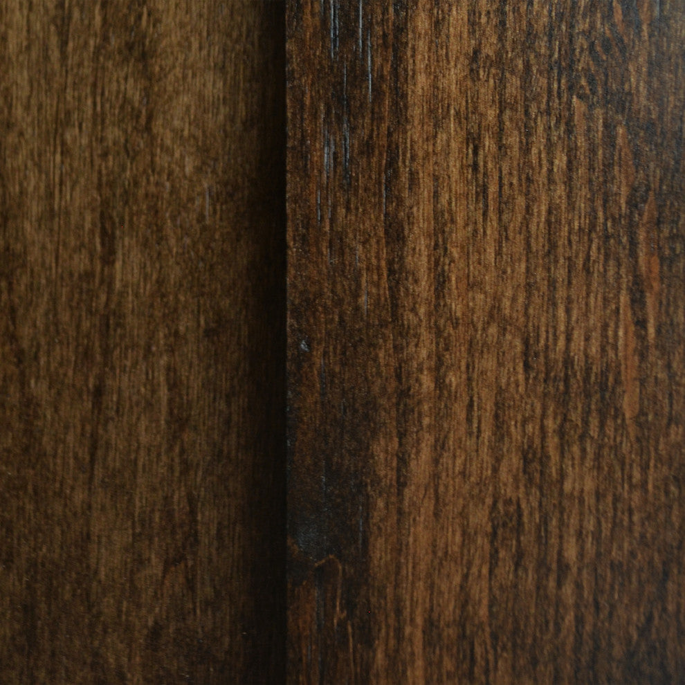 Herringbone Door, Dark Chocolate