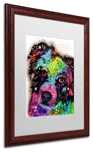 Dean Russo 'Aussie' Framed Art, Wood Frame, 16"x20", White Matte