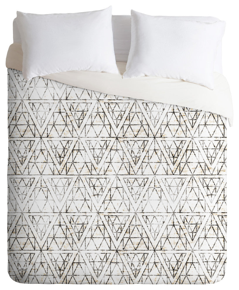Holli Zollinger Rustic Diamond Duvet Cover Set, Queen