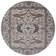 Ahgly Company Indoor Round Mid-Century Modern Area Rugs, 8' Round