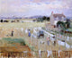 Berthe Morisot Hanging the Laundry out to Dry, Gallery Wrapped Canvas, 20"x25"