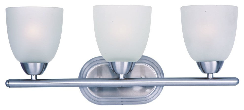 Axis 3-Light Bath Vanity, Polished Chrome