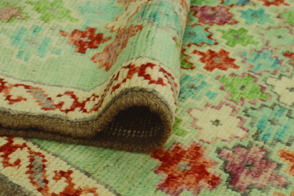 Balochi Anapaula Rust/Orange Rug, 4'2x5'8