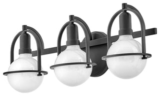 Hinkley Lighting 53773 Somerset 3 Light 25"W Bathroom Vanity - Black