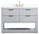 Elegant Decor Larkin Bathroom Vanity Grey