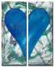 Heartwork "Daquan" 2-Piece Canvas Art Set, 40"x16"