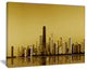 "Chicago Gold Coast With Skyscrapers" Canvas Print40"x30"