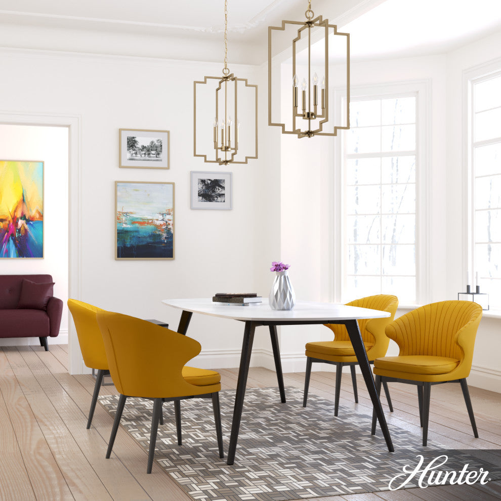 Zoanne Alturas Gold 4-Light Pendant