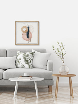 "Perfect Slice" Framed Painting Print, 24x24