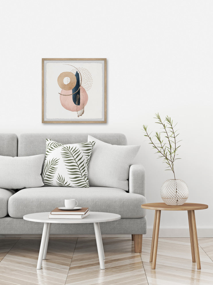 "Perfect Slice" Framed Painting Print, 24x24