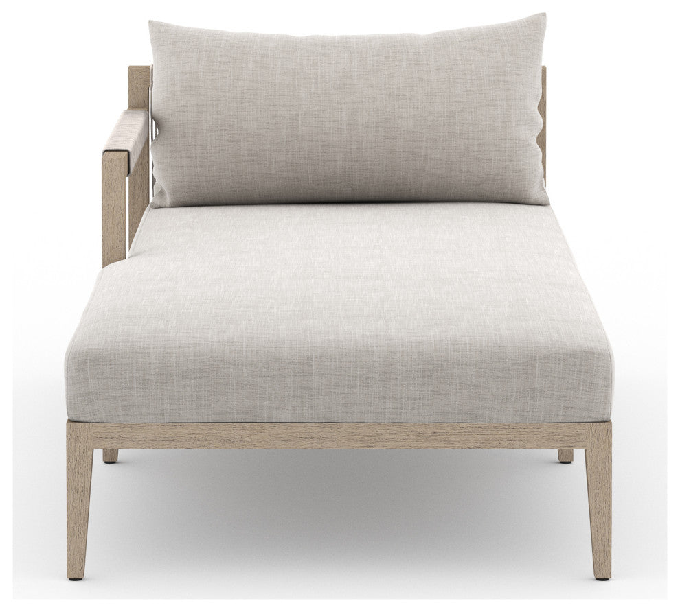 Sherwood Outdoor Laf Chaise Pc-Brwn/Stn