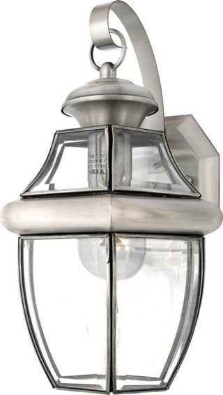 Quoizel 1 Light Newbury Outdoor Wall Lanterns in Pewter - NY8316P