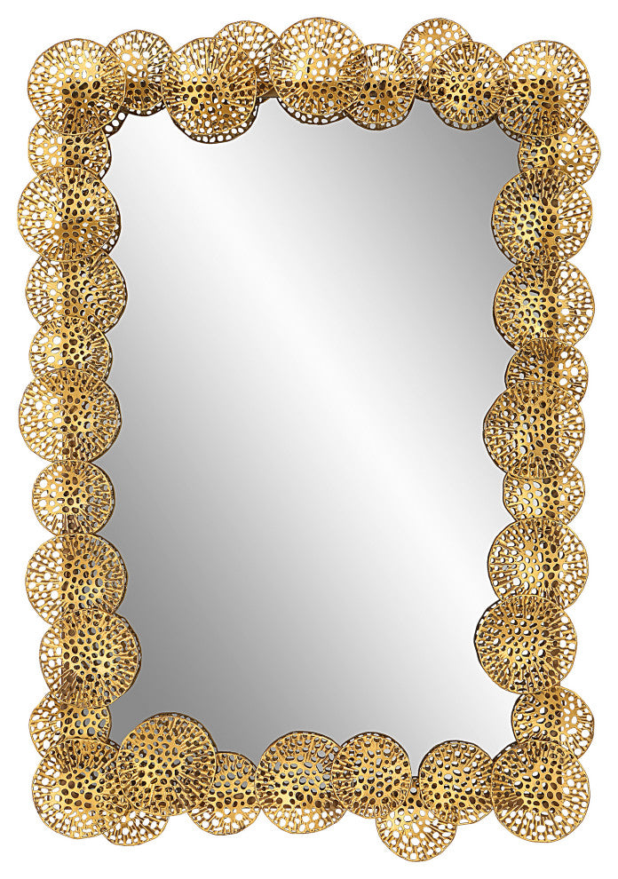 Uttermost UT-9815 Mirror from the Ripley collection, Rich Gold