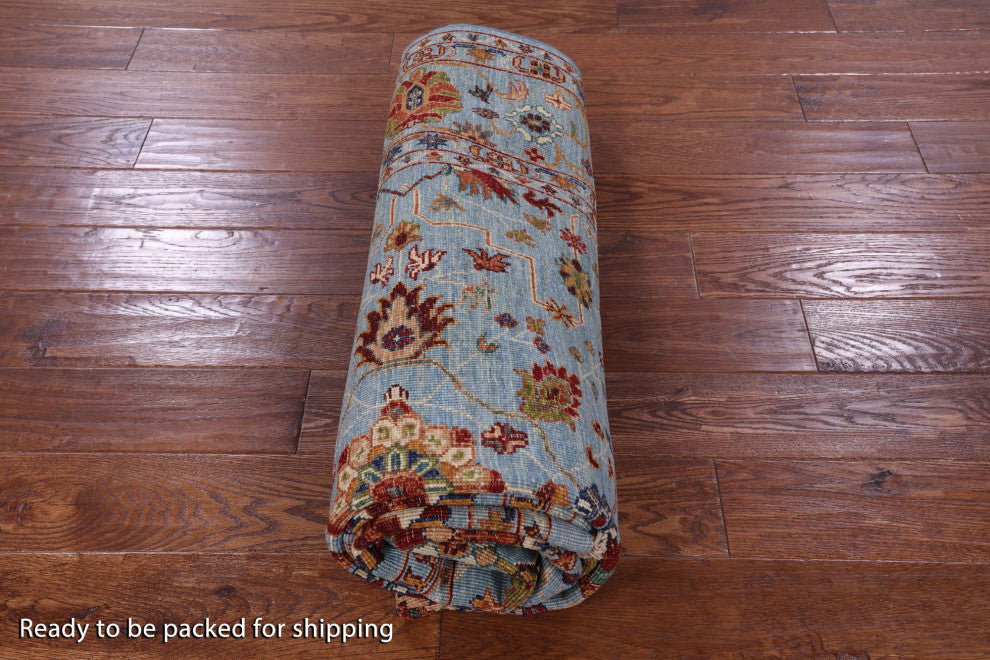 Persian Tabriz Hand Knotted Wool Rug 5' 6" X 8' 6" - Q12366