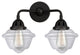 288-2W-BK-G532 2 Light 15.5" Bath Vanity Light, Matte Black