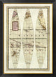 "Globo Terrestre II, 1792"  by Giovanni Maria Cassini, 29x40"