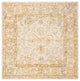 Safavieh Couture Abstract Collection, ABT477 Rug, Beige/Gold, 6' Square