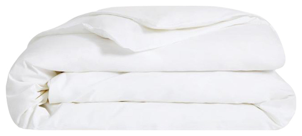 A1HC GOTS Certified Organic Cotton Duvet Cover, Queen