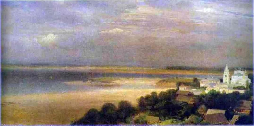 Alexei Kondratevich Savrasov The Monastery of the Caves Wall Decal