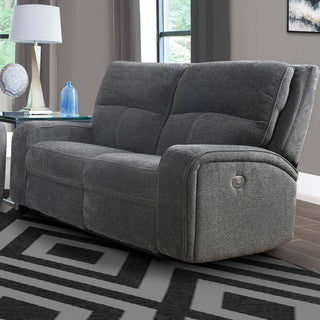 Polaris Slate Power Reclining Sofa and Recliner