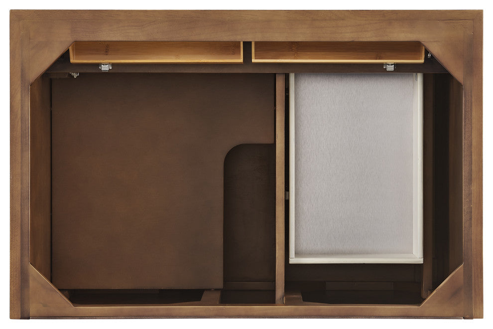 Lorelai 36" Single Vanity, Mid-Century Walnut