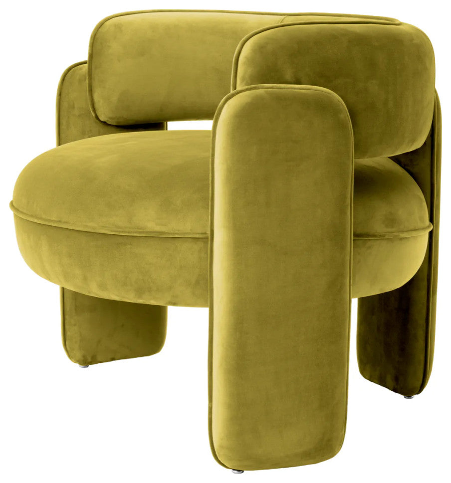 Savona Velvet Accent Chair | Eichholtz Chaplin, Green
