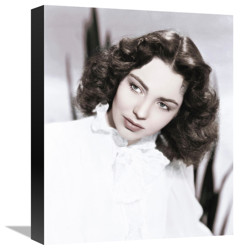 "Jennifer Jones" Stretched Canvas Giclee by Hollywood Photo Archive, 13x16"