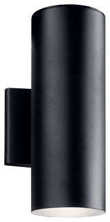 Textured Black 12.25" Outdoor Wall LED