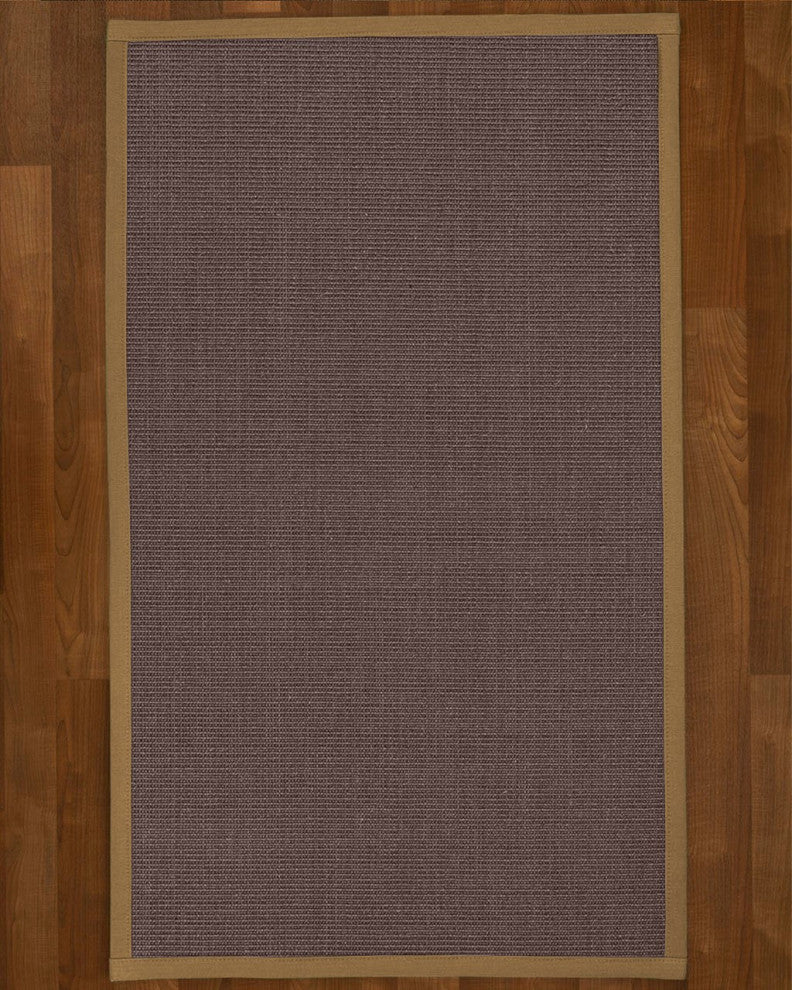 Natural Area Rugs Big Sur Custom Sisal Rug, 10' x 14', Squirrel Border