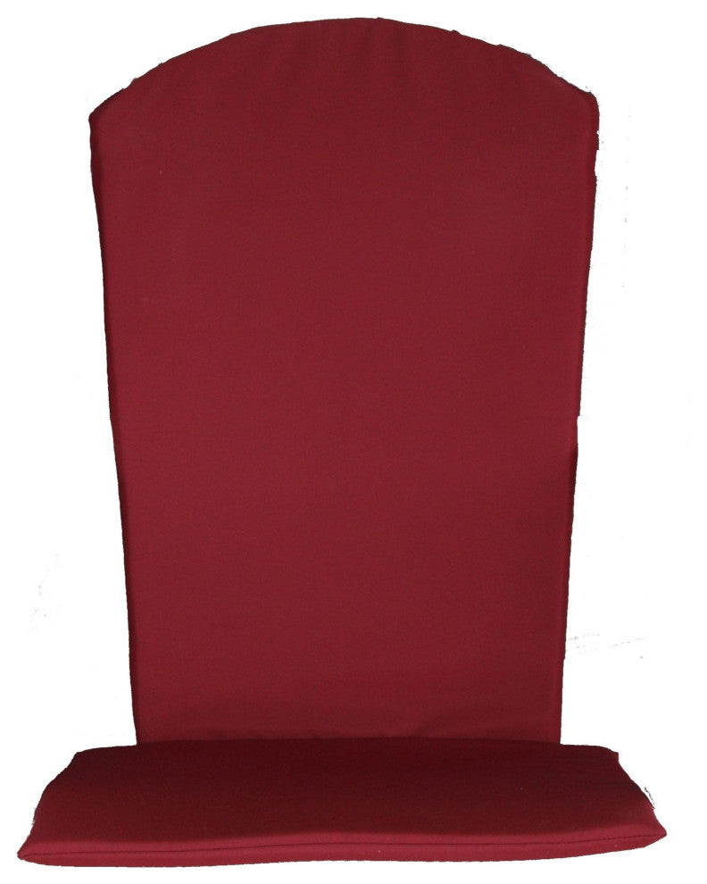 Full Adirondack Chair Cushion, Burgundy
