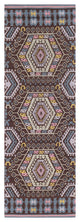 Surya Sajal SAJ-1065 8'x10' Rug, Brown/Mint/Pale Blue/Denim/Yellow/Pale Pink