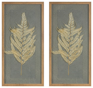 Dried Fern Frame, Set of 2