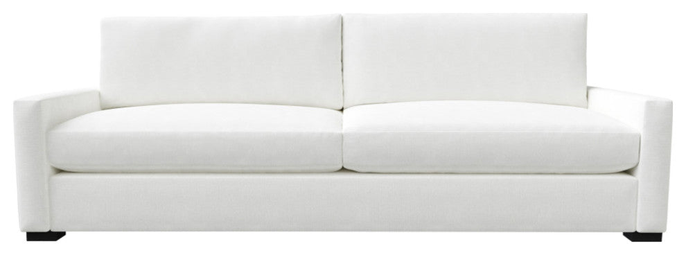 Nativa Interiors Revolution 95" Sofa, Off White, Depth: Classic